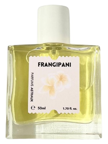 Frasco de Frangipani, de Parfums Astraux