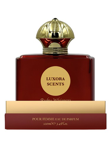 Frasco de Ruby Whispers, de Elite Fragrances London