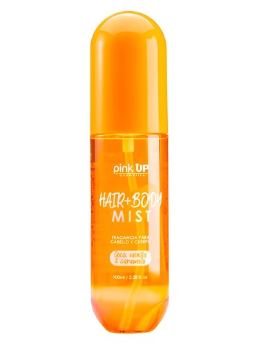 Frasco de Coco Vainilla & Caramelo, de Pink Up Cosmetics
