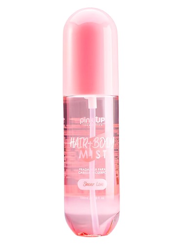 Frasco de Sheer Love, de Pink Up Cosmetics