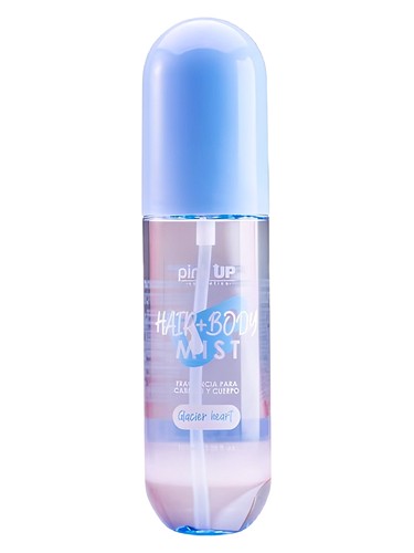 Frasco de Glacier Heart, de Pink Up Cosmetics