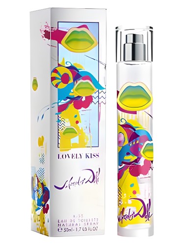 Frasco de Lovely Kiss, de Salvador Dali