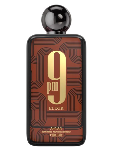Frasco de 9PM Elixir, de Afnan