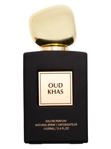 Frasco de Oud Khas, de AMD Perfumes