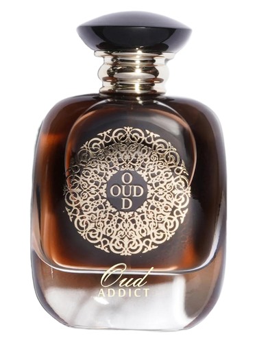 Frasco de Oud Addict, de AMD Perfumes