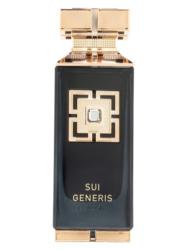 Frasco de Sui Generis, de Fragrance World