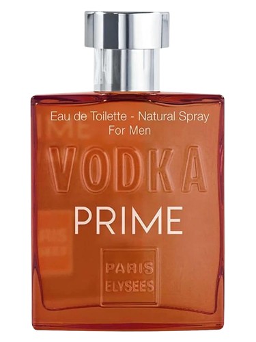 Frasco de Vodka Prime, de Paris Elysees