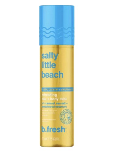 Frasco de salty little beach refreshing hair & body mist, de b.fresh