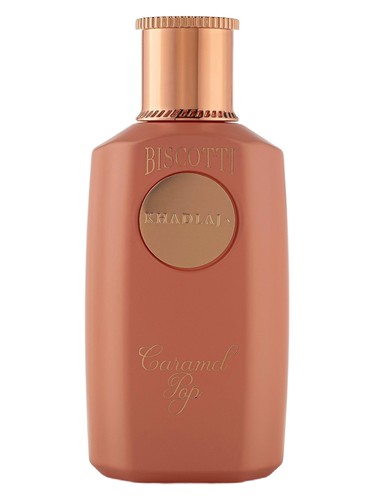 Frasco de Biscotti Caramel Pop, de Khadlaj Perfumes