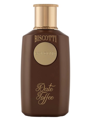 Frasco de Biscotti Date Toffee, de Khadlaj Perfumes