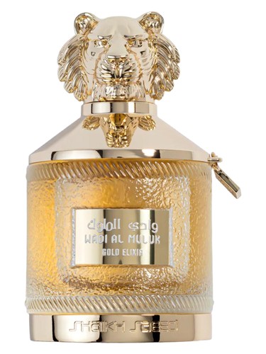 Frasco de Wadi Al Muluk Gold Elixir, de Shaikh Mohd Saeed