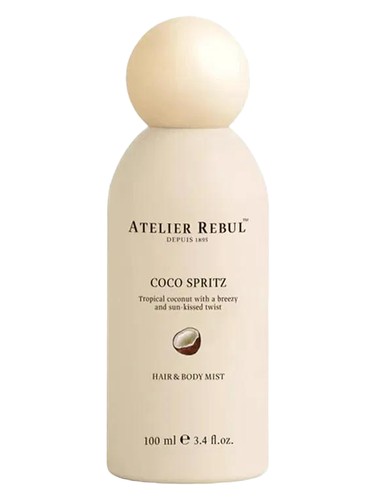 Frasco de Coco Spritz, de Atelier Rebul