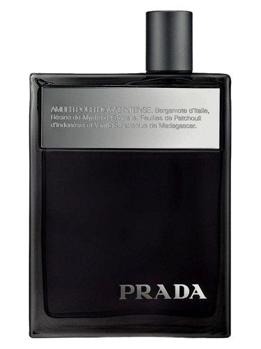Frasco de Prada Amber Pour Homme Intense — Prada