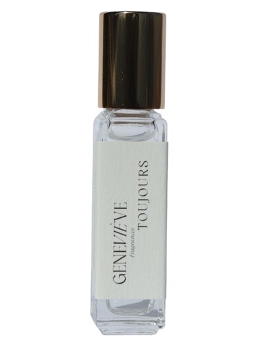 Frasco de Toujours Perfume Oil, de Geneviève Fragrances