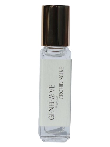 Frasco de Orchid Noire Perfume Oil, de Geneviève Fragrances