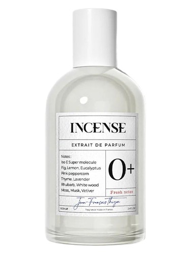 Frasco de Perfume 0+ Fresh, de Incense Parfums