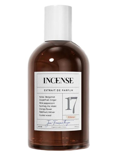 Frasco de Woody Bergamot Perfume 17, de Incense Parfums