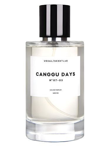 Frasco de Canggu Days No 07-03, de Usual Parfums