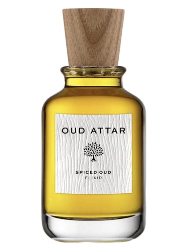 Frasco de Spiced Oud Elixir, de Oud Attar