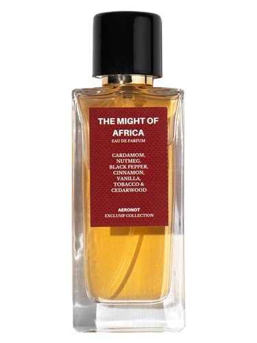 Frasco de The Might of Africa, de Aeronot