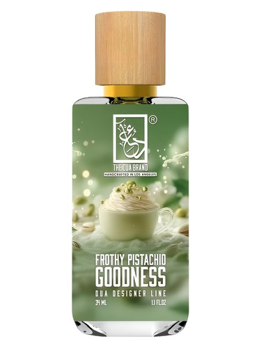 Frasco de Frothy Pistachio Goodness, de The Dua Brand