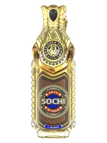Frasco de Sochi Onyx, de Shaik