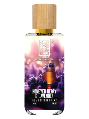 Frasco de Honeyed Berry & Lavender, de The Dua Brand