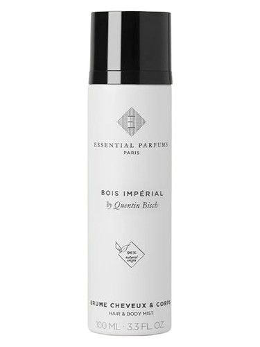 Frasco de Bois Impérial Hair & Body Mist, de Essential Parfums
