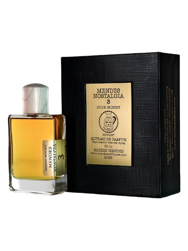 Frasco de Mendes Nostalgia No.3, de Mendes Perfumes