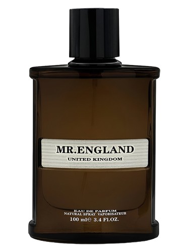Frasco de Mr. England United Kingdom, de Fragrance World