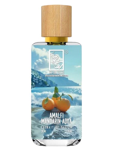 Frasco de Amalfi Mandarin Aqua, de The Dua Brand