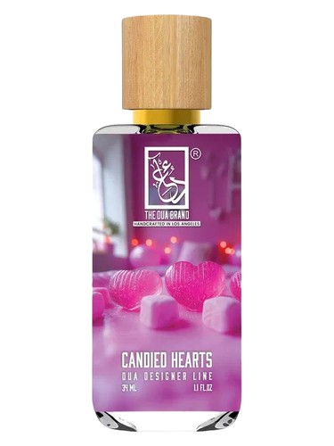 Frasco de Candied Hearts, de The Dua Brand