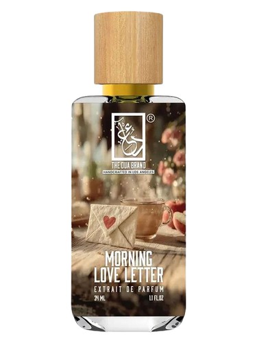Frasco de Morning Love Letter, de The Dua Brand