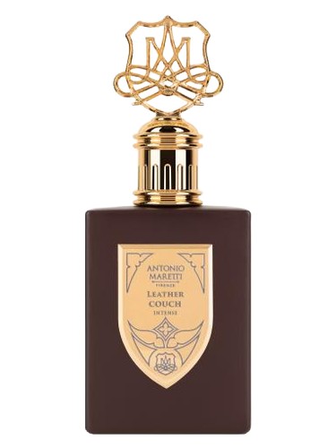 Frasco de Leather Couch Intense, de Antonio Maretti