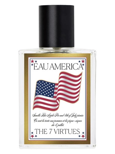Frasco de Eau America — The 7 Virtues