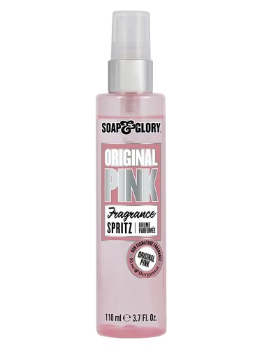 Frasco de Original Pink Fragrance Spritz, de Soap & Glory