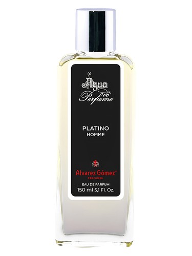 Frasco de Platino Homme, de Alvarez Gómez