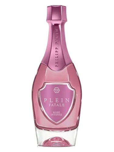 Frasco de Plein Fatale Rosé Intense, de Philipp Plein Parfums