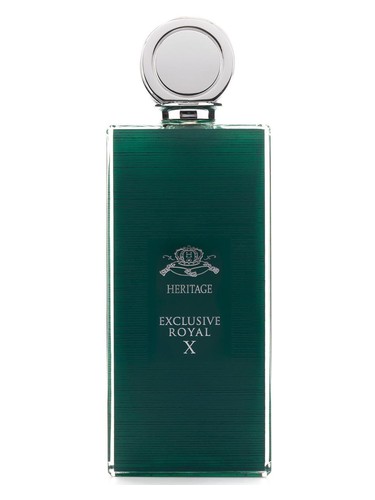 Frasco de Exclusive Royal X, de Heritage Perfume