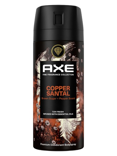 Frasco de Copper Santal, de AXE