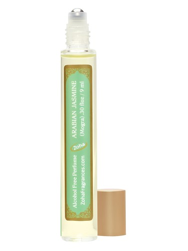 Frasco de Arabian Jasmine Perfume Oil Roll On, de Zoha Fragrances