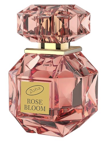 Frasco de Rose Bloom, de Zoha Fragrances