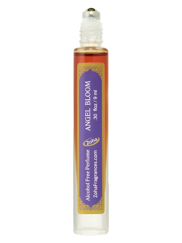 Frasco de Angel Bloom Perfume Oil Roll On, de Zoha Fragrances