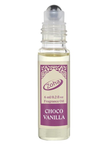Frasco de Choco Vanilla Perfume Oil Roll On, de Zoha Fragrances