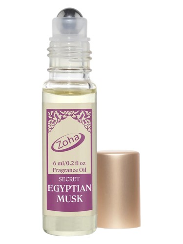 Frasco de Egyptian Musk Perfume Oil Roll On, de Zoha Fragrances