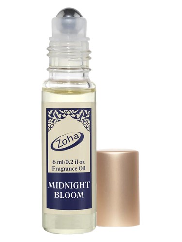 Frasco de Midnight Bloom Perfume Oil Roll On, de Zoha Fragrances