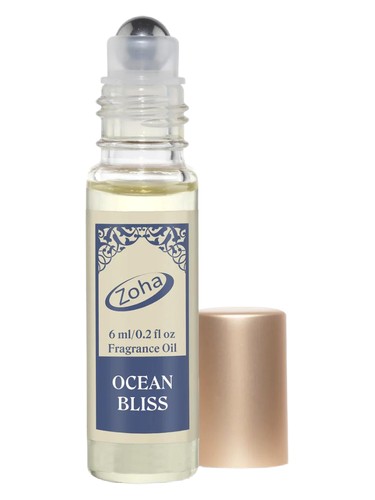 Frasco de Ocean Bliss Perfume Oil Roll On, de Zoha Fragrances