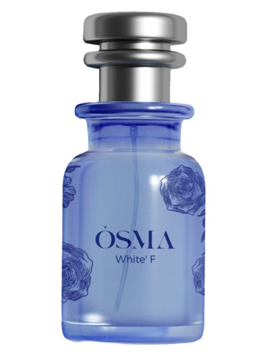 Frasco de White' F, de Osma Perfumes