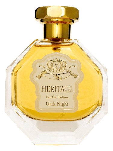 Frasco de Dark Night, de Heritage Perfume