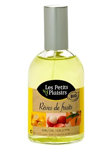Frasco de Rêves de Fruits, de Les Petits Plaisirs